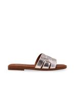 LISA & JO slippers dames 38 goud/zilver, Kleding | Dames, Schoenen, LISA & JO, Verzenden, Nieuw