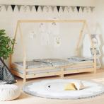 vidaXL Kinderbedframe 80x200 cm massief grenenhout, Kinderen en Baby's, Verzenden, Nieuw