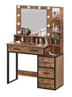 Make-up Tafel Lades USB | 143,5cm Hoog | Laatste Stuks!, Ophalen of Verzenden, Nieuw