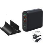 DrPhone 150W GaN Pro Multipoort Oplader - USB-hub - 4-poort, Telecommunicatie, Mobiele telefoons | Telefoon-opladers, Verzenden