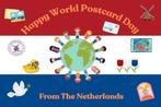 Karten voor WPD, World Postcard Day, Verzamelen, Ansichtkaarten | Themakaarten, Verzenden, Ongelopen, Overige thema's