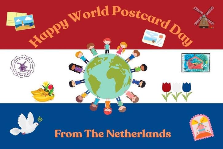 Kaarten voor WPD, World Postcard Day met korting, Verzamelen, Ansichtkaarten | Themakaarten, Ongelopen, Overige thema's, Verzenden