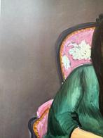 Henri Matisse (1869-1954) - Jeune femme assise dans un, Antiek en Kunst