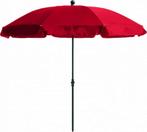 Madison Las Palmas Ronde Parasol 200cm - Rood, Caravans en Kamperen, Ophalen of Verzenden, Zo goed als nieuw