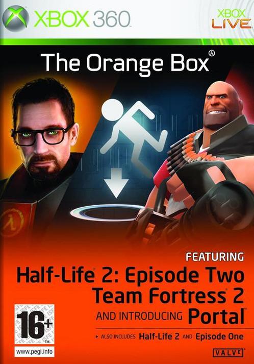 Half Life 2 the Orange Box (Xbox 360), Spelcomputers en Games, Games | Xbox 360, Gebruikt, Vanaf 12 jaar, Verzenden
