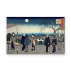 Edo Meisho Shin Yoshiwara Kenbutsu () Ukiyo-e - Utagawa