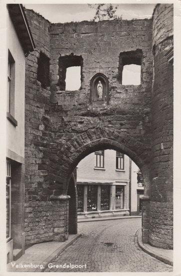 VAlKENBURG - Grendelpoort, Verzamelen, Ansichtkaarten | Nederland, Verzenden