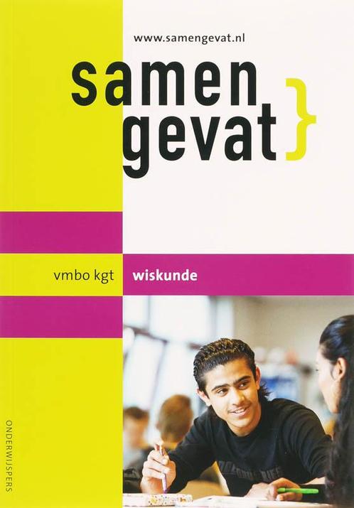 Samengevat vmbo kgt wiskunde 9789006073652, Boeken, Techniek, Zo goed als nieuw, Verzenden