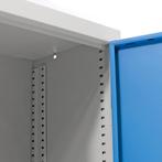 Gebruikte Materiaalkasten 1 deur (cilindersluiting), Huis en Inrichting, Kasten | Lockerkasten, Ophalen of Verzenden, Gebruikt