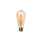 LED Filament lamp 6W ST64 3-step Dimbaar E27 Warm wit, Huis en Inrichting, Lampen | Losse lampen, Nieuw, Ophalen of Verzenden