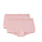 Ten Cate Meisjes Shorts 2Pack Cotton Stretch Ash Pink