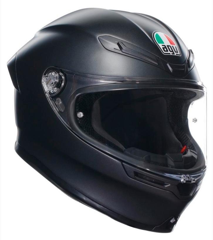K6 S Motorhelm AGV, Motoren, Kleding | Motorhelmen, Verzenden