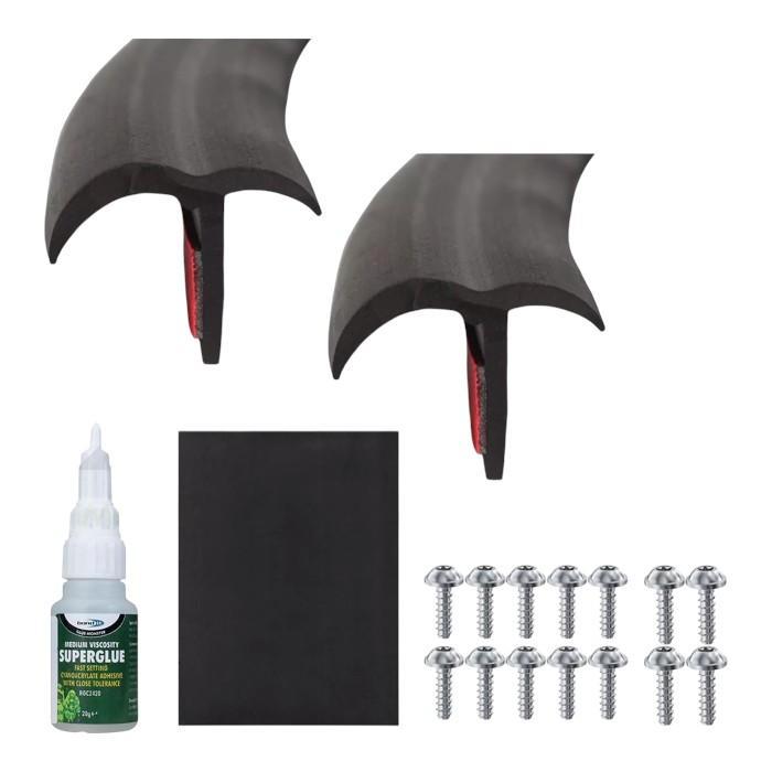 MINI Cabrio Cooper R52 R57 Chromen Sierlijst Rubber, Auto-onderdelen, Carrosserie en Plaatwerk, Nieuw, Verzenden