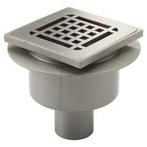 Aquapower - Aquapower Doucheput 10x10 cm recht RVS, Ophalen of Verzenden, Nieuw
