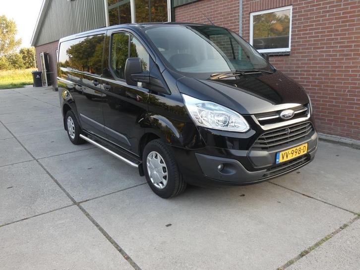Ford Transit Custom 270 2.2 TDCI L1H2 *Trend* full options*, Auto's, Bestelauto's, Onderhoudsboekje, Lease, Overige kleuren, Handgeschakeld