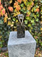 Bronzen Duiker- Sculptuur - Beeld - Huisdecoratie, Verzenden, Nieuw, Metaal, Mensenbeeld