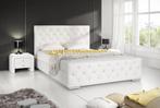 Tweepersoonsbed Aventura Diamond - Wit - 180x200 cm, Nieuw, 180 cm, Verzenden, 200 cm