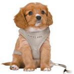 Trixie Hondentuig Junior Puppy Softtuig Met Riem Lichtgrijs, Dieren en Toebehoren, Nieuw, Hondenriem, Verzenden