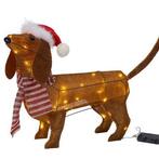 Kerstfiguur hond | PerfectLED | 70 x 14 x 43 cm, Verzenden, Nieuw