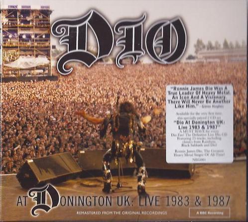 cd digi - Dio  - At Donington UK: Live 1983 &amp; 1987, Cd's en Dvd's, Cd's | Hardrock en Metal, Zo goed als nieuw, Verzenden
