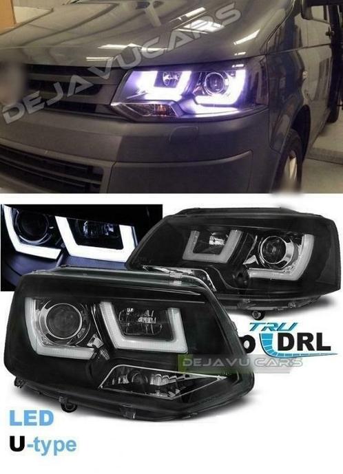 U-LED Xenon Look Koplampen voor Volkswagen VW Transporter T5, Auto-onderdelen, Verlichting, Nieuw, Volkswagen, Ophalen of Verzenden