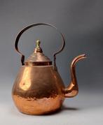 Waterkoker - Koper - Antieke ketel - H. 34 cm.