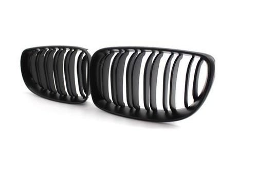 Glanzend zwarte grillen nieren BMW E81 E82 E87 LCI E88 B0219, Auto-onderdelen, Carrosserie en Plaatwerk, Nieuw, BMW, Voor