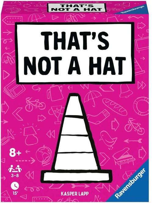 Thats Not a Hat - Kaartspel | Ravensburger - Kaartspellen, Hobby en Vrije tijd, Gezelschapsspellen | Kaartspellen, Nieuw, Verzenden