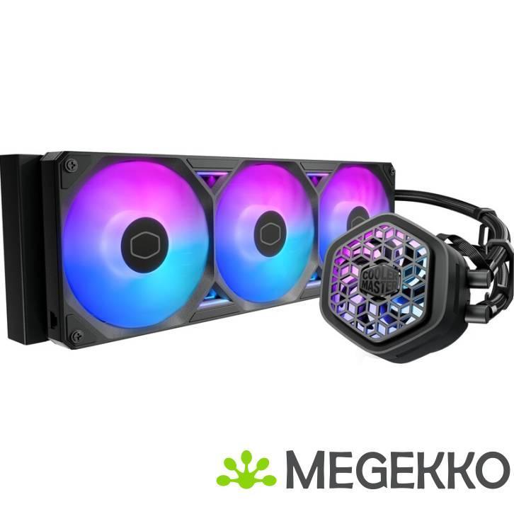 Cooler Master MasterLiquid Atmos II VRM Fan 360 - Zwart, Computers en Software, Computerkoelers, Nieuw, Verzenden