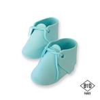 PME Suikerdecoratie Baby schoen Blauw 2 st. 11x5cm, Nieuw, Verzenden