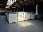 Stevige halfhoge metalen archiefkasten in wit, met sleutel, Zakelijke goederen, Kantoor en Winkelinrichting | Kantoormeubilair en Inrichting