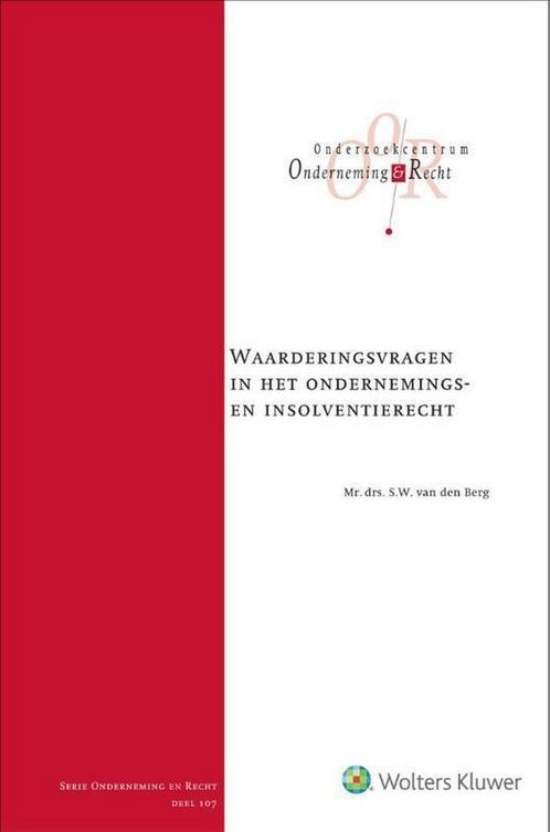 9789013152050 Waarderingsvragen in het ondernemings- en i..., Boeken, Schoolboeken, Zo goed als nieuw, Verzenden