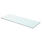 vidaXL Wandschap transparant 70x25 cm glas, Huis en Inrichting, Woonaccessoires | Wandplanken en Boekenplanken, Verzenden, Nieuw