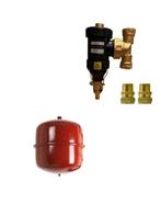 expansievat 18 liter + CV vuilfilter 22x22, Ophalen of Verzenden, Nieuw, Cv-ketel of Combi-ketel, Hoog rendement (Hr)