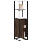 vidaXL buffetkast 35,5x35x139 cm bewerkt hout en metaal, Huis en Inrichting, Kasten | Buffetkasten, Verzenden, Nieuw, Overige houtsoorten