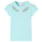 vidaXL Kindershirt 104 lichtzeeblauw, Verzenden, Nieuw