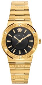 Versace VEVH00820 Greca Logo dameshorloge 38 mm, Sieraden, Tassen en Uiterlijk, Horloges | Dames, Overige merken, Staal, Staal