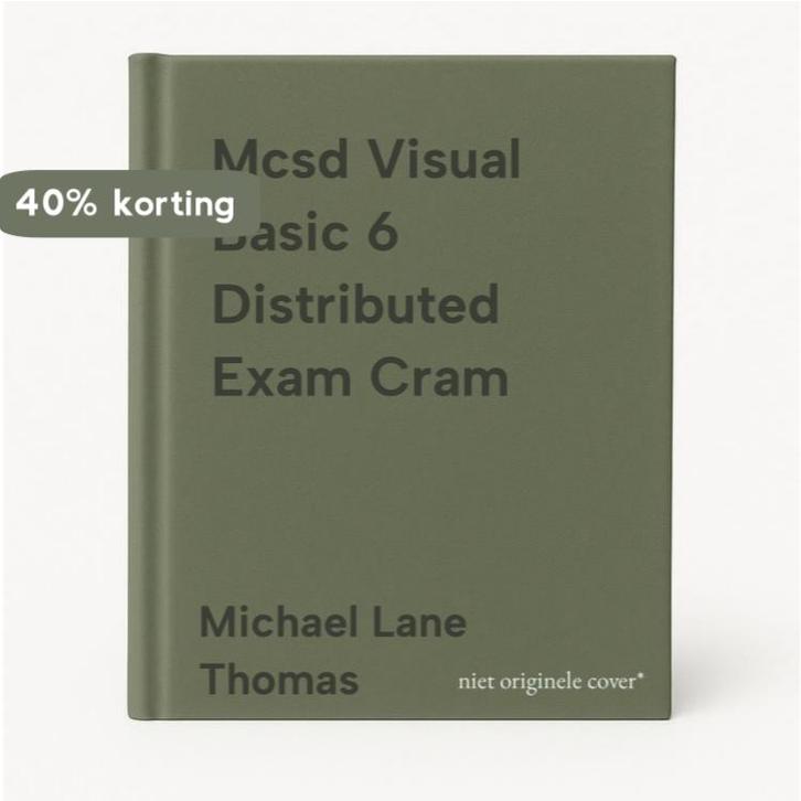 Mcsd Visual Basic 6 Distributed Exam Cram 9781576103753, Boeken, Taal | Engels, Gelezen, Verzenden