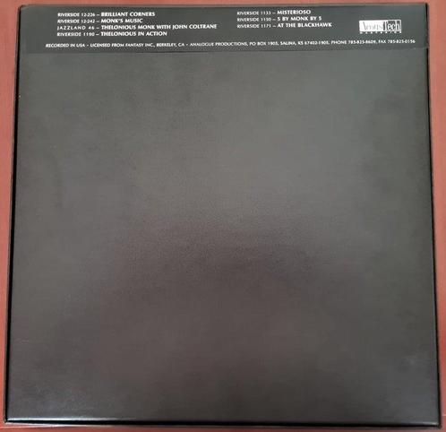Thelonious Monk - The Riverside Tenor Sessions – 7 x LPs -, Cd's en Dvd's, Vinyl Singles