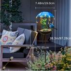 Solar Kikker Tuinlamp met Vogelvoeder LED Tuindecoratie, Verzenden, Nieuw