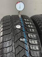 215/55/17 94H Pirelli winterbanden 7,3/6,7mm profiel 4 stuks, Auto-onderdelen, Banden en Velgen, 17 inch, Band(en), Personenwagen