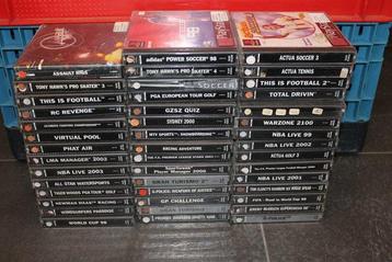 Sony - Playstation 1 (PS1) - 44 ps 1 games - Videogame - In beschikbaar voor biedingen