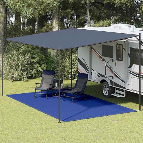 vidaXL Tenttapijt 300x600 cm HDPE blauw, Caravans en Kamperen, Kampeeraccessoires, Nieuw, Verzenden