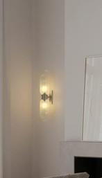 Wandkandelaar - torpedo - Glas, Metaal