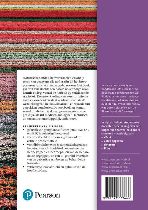 Statistiek 12e editie 9789043033466, Boeken, Studieboeken en Cursussen, Zo goed als nieuw, Verzenden
