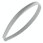 Fako Fashion® - Diadeem - Satijn - 10mm - Zilvergrijs, Sieraden, Tassen en Uiterlijk, Uiterlijk | Haarverzorging, Verzenden, Nieuw