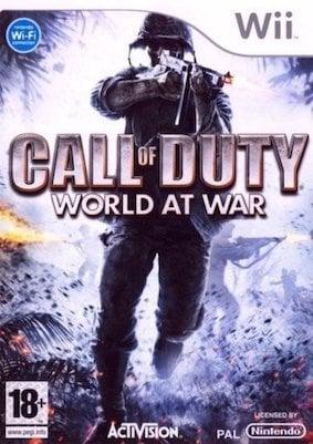 Call of Duty World at War (Wii Games), Spelcomputers en Games, Games | Nintendo Wii, Zo goed als nieuw, Ophalen of Verzenden