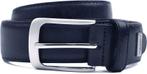 Profuomo Riem Leer Navy maat 85 Heren, Kleding | Heren, Riemen en Ceinturen, Verzenden, Nieuw, Profuomo, Echt leder