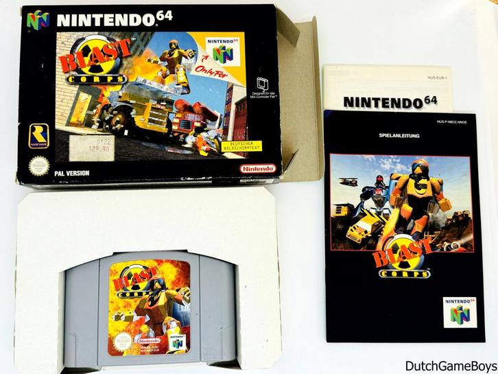 Nintendo 64 / N64 - Blast Corps - NOE, Spelcomputers en Games, Games | Nintendo 64, Gebruikt, Verzenden