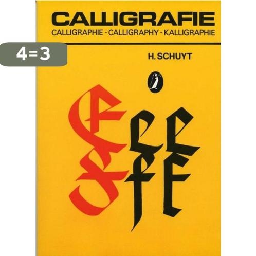Calligrafie Kalligraphie / Grote alken / no. 660 H. Schuyt, Boeken, Hobby en Vrije tijd, Gelezen, Verzenden
